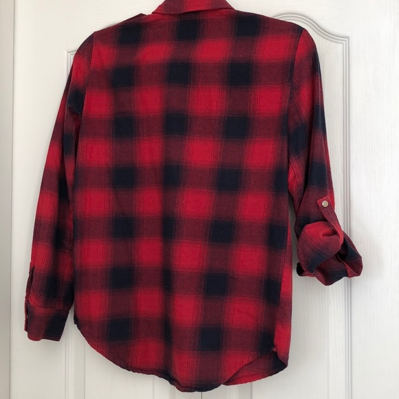 Zara Buffalo Plaid Top - Picture 8 of 8